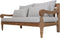 HSM Collection-Tuin Lounge Bank Bahama 2,5 Zits-150x95x80-Naturel/Wit-Teak/Stof