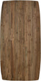 HSM Collection -Tuin tafelblad ovaal danish - 220x110x6 - Naturel - Oud Teakhout