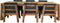 HSM Collection Tuinset New Aruba 260cm Naturel/Grijs Teak
