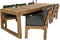HSM Collection Tuinset New Aruba 260cm Naturel/Grijs Teak