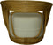 HSM Collection-Tuinstoel Charly-65x85x42/71-Naturel/Wit-Rotan/Stof