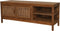 HSM Collection-Tv Meubel 2 Deur 2 Vak-135x52x42-Naturel-Teak/Rotan