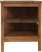 HSM Collection-Tv Meubel 2 Deur 2 Vak-135x52x42-Naturel-Teak/Rotan