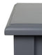 HSM Collection-Tv Meubel 3 Deur-160x42x55-Zwart-Teak Fineer