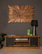 HSM Collection-Tv Meubel Blackburn 2 Deur 4 La-150x40x56,5-Naturel/Zwart-Teak/Metaal