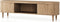 HSM Collection-Tv Meubel Dune 2 Deur-200x50x55-Naturel-Eiken