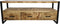HSM Collection-Tv Meubel Havana 3 La-150x45x60-Naturel/Zwart-Mango/Metaal