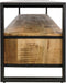 HSM Collection-Tv Meubel Havana 3 La-150x45x60-Naturel/Zwart-Mango/Metaal