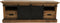HSM Collection-Tv Meubel Melbourne 2 Deur 2 La-150x45x55-Naturel/Zwart-Mango/Metaal