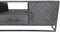 HSM Collection - TV meubel Verona 180x40x55cm - Zwart Mangohout/Metaal