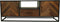 HSM Collection Tvmeubel Verona 150cm Naturel/Zwart Mangohout/Metaal