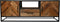 HSM Collection Tvmeubel Verona 150cm Naturel/Zwart Mangohout/Metaal