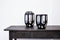 HSM Collection-Vaas Fall Large-Ø31x48-Zwart/Transparant-Glas