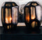 HSM Collection-Vaas Fall Large-Ø31x48-Zwart/Transparant-Glas