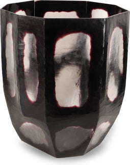 HSM Collection-Vaas Fall Medium-Ø31x33-Zwart/Transparant-Glas