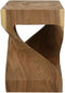 HSM Collection-Vierkante Bijzettafel-30x30x44-Naturel-Munggur
