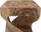 HSM Collection-Vierkante Bijzettafel-30x30x44-Naturel-Munggur
