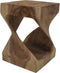 HSM Collection-Vierkante Bijzettafel-30x30x44-Naturel-Munggur