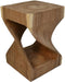 HSM Collection-Vierkante Bijzettafel-30x30x44-Naturel-Munggur