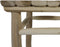 HSM Collection-Vierkante Kruk-30x30x45-Naturel-Teak