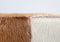 HSM Collection-Vierkante Kruk Geitenhuid-33x33x45-Assorti/Naturel-Geitenhuid/Teak