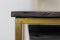 HSM Collection Vierkante salontafel Finnley - 70x70 cm - black wash/antique gold - s/2