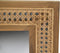 HSM Collection-Vierkante Spiegel-80x3x80-Naturel-Rotan/Teak