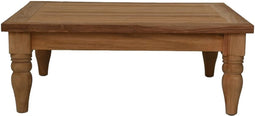 HSM Collection-Vierkante Tuinsalontafel Bahama-80x80x30-Naturel-Teak