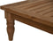 HSM Collection-Vierkante Tuinsalontafel Bahama-80x80x30-Naturel-Teak