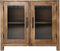 HSM Collection Vitrinekast Laag Mango/Glas