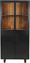 HSM Collection Vitrinekast - metaal/hout