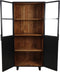 HSM Collection Vitrinekast - metaal/hout