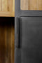 HSM Collection Vitrinekast - metaal/hout