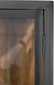 HSM Collection Vitrinekast - metaal/hout