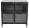 HSM Collection Vitrinekastje Brooklyn - ijzer/glas - Natural Steel