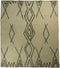 HSM Collection-Vloerkleed Dubbel Ruit -200x300-Zwart/Wit-Katoen