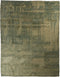 HSM Collection-Vloerkleed Graphic -160x230-Grijs/Blauw-Polyester