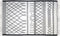 HSM Collection Vloerkleed - katoen - 180x120 cm - wit/zwart