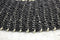 HSM Collection Vloerkleed Mailbu - ø150 cm - raffia/zeegras - naturel/zwart