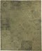 HSM Collection-Vloerkleed Patchwork -160x230-Groen/Geel-Polyester