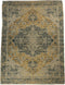 HSM Collection-Vloerkleed Vintage klassiek -160x230-Geel/Grijs-Polyester