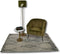 HSM Collection-Vloerlamp-30x30x140-Goud-Metaal