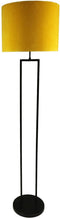 HSM Collection-Vloerlamp-32x32x150-Zwart-Metaal