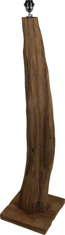 HSM Collection-Vloerlamp Abstract-35x35x140-Naturel-Teak