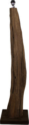 HSM Collection-Vloerlamp Abstract-35x35x140-Naturel-Teak