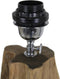 HSM Collection-Vloerlamp Abstract-35x35x140-Naturel-Teak
