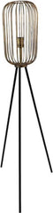 HSM Collection - Vloerlamp - ø30x120 cm - Goud/zwart - Metaal