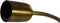HSM Collection-Vloerlamp Palmtree-60x75x150-Goud-Metaal