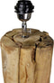 HSM Collection-Vloerlamp Rond-30x30x145-Naturel-Teak