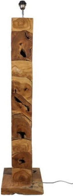HSM Collection -Vloerlamp - teak - naturel